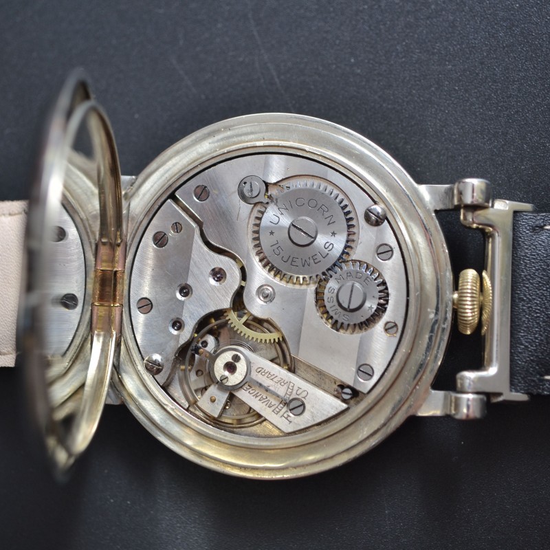 Rolex Unicorn vintage mens chronometer GSTP Mark II antique military pilots watch porcelain dial photo 7