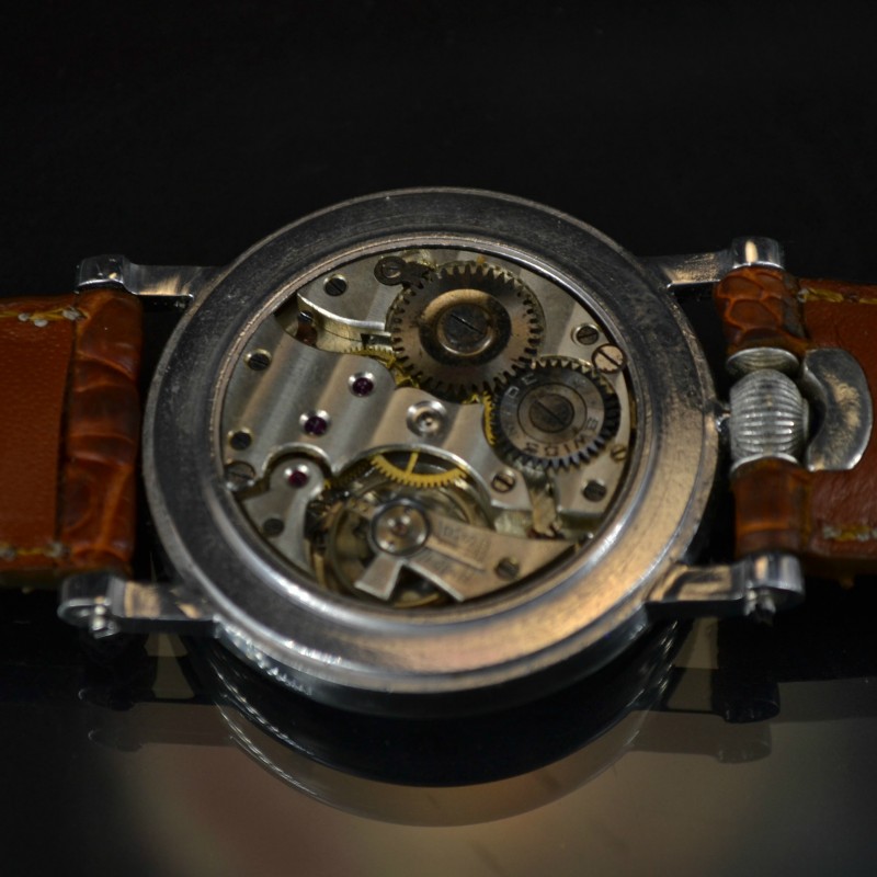 Unique Vintage Rolex Marconi wristwatch antique swiss grade serviced movement men's old rare collectible original timepiece chronometer military trench watch photo 5