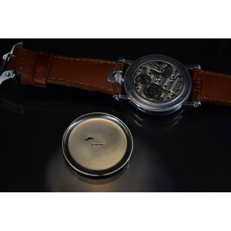 Unique Vintage Rolex Marconi wristwatch antique swiss grade serviced movement men's old rare collectible original timepiece chronometer military trench watch photo 7