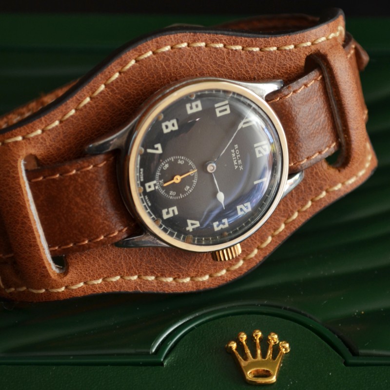 Vintage 32mm Rolex Trench Watch photo 2
