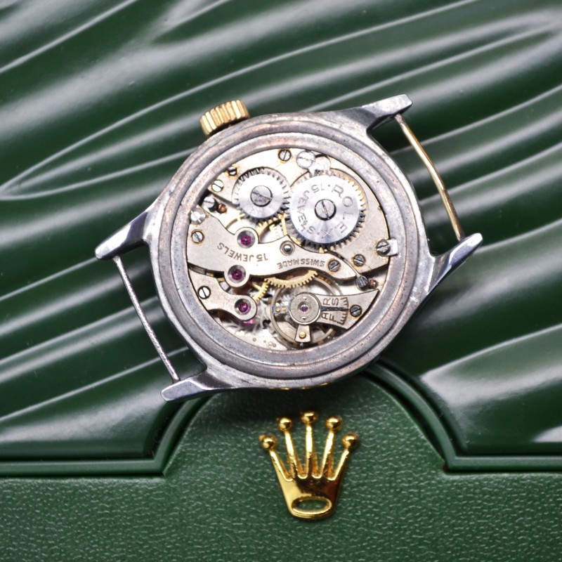 Vintage 32mm Rolex Trench Watch photo 8