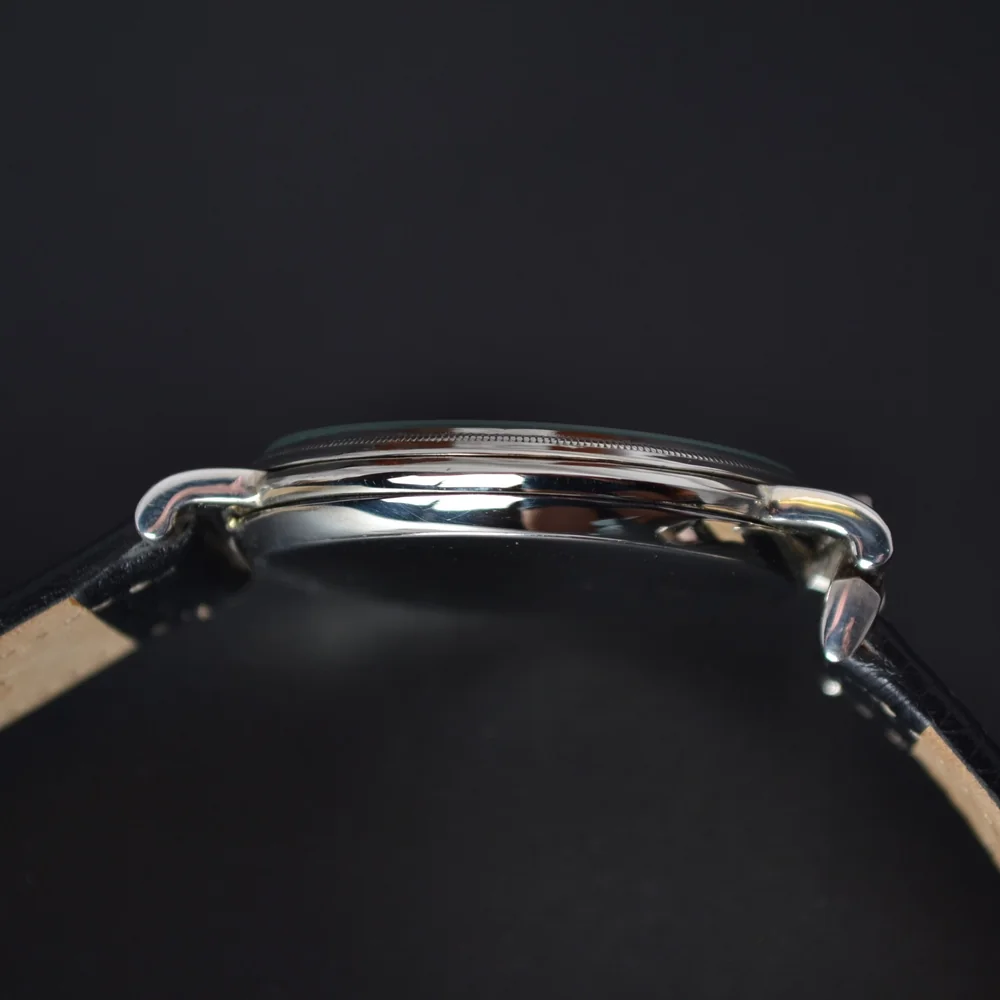 Vintage Military Rolex Lever Men's Watch 45mm – Chronometer, Tropical Dial