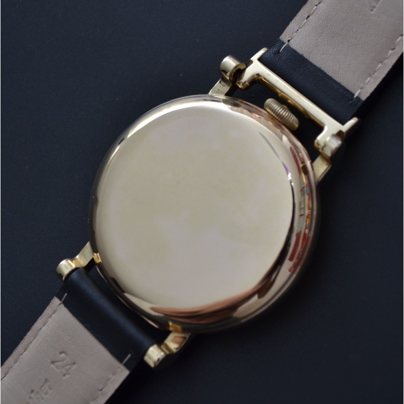 Vintage Rolex Chronometer 15-Jewel Gold-Plated Wristwatch photo 3