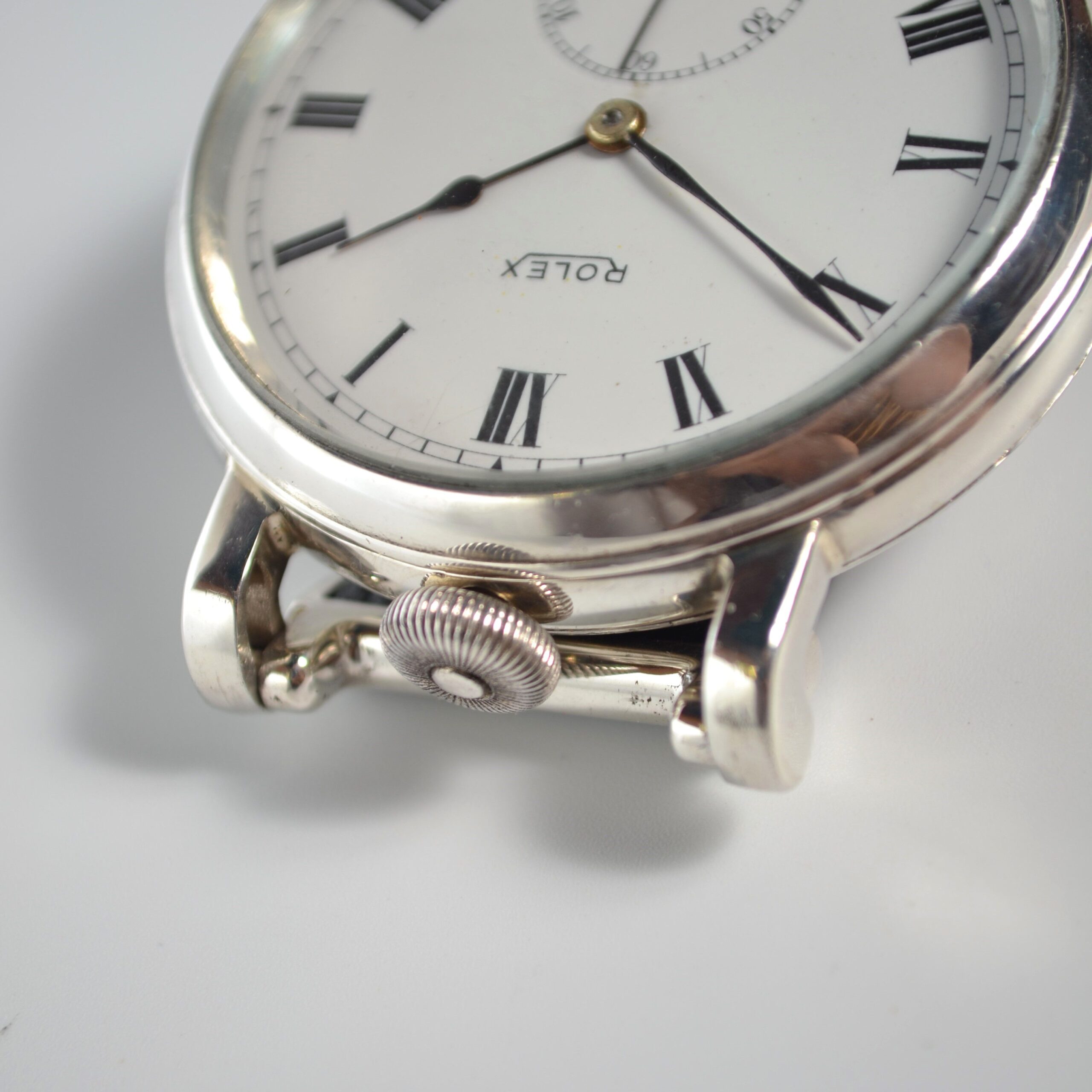 Vintage Rolex Wristwatch 1919 – Silver Case 15 Jewel Chronometer photo 6
