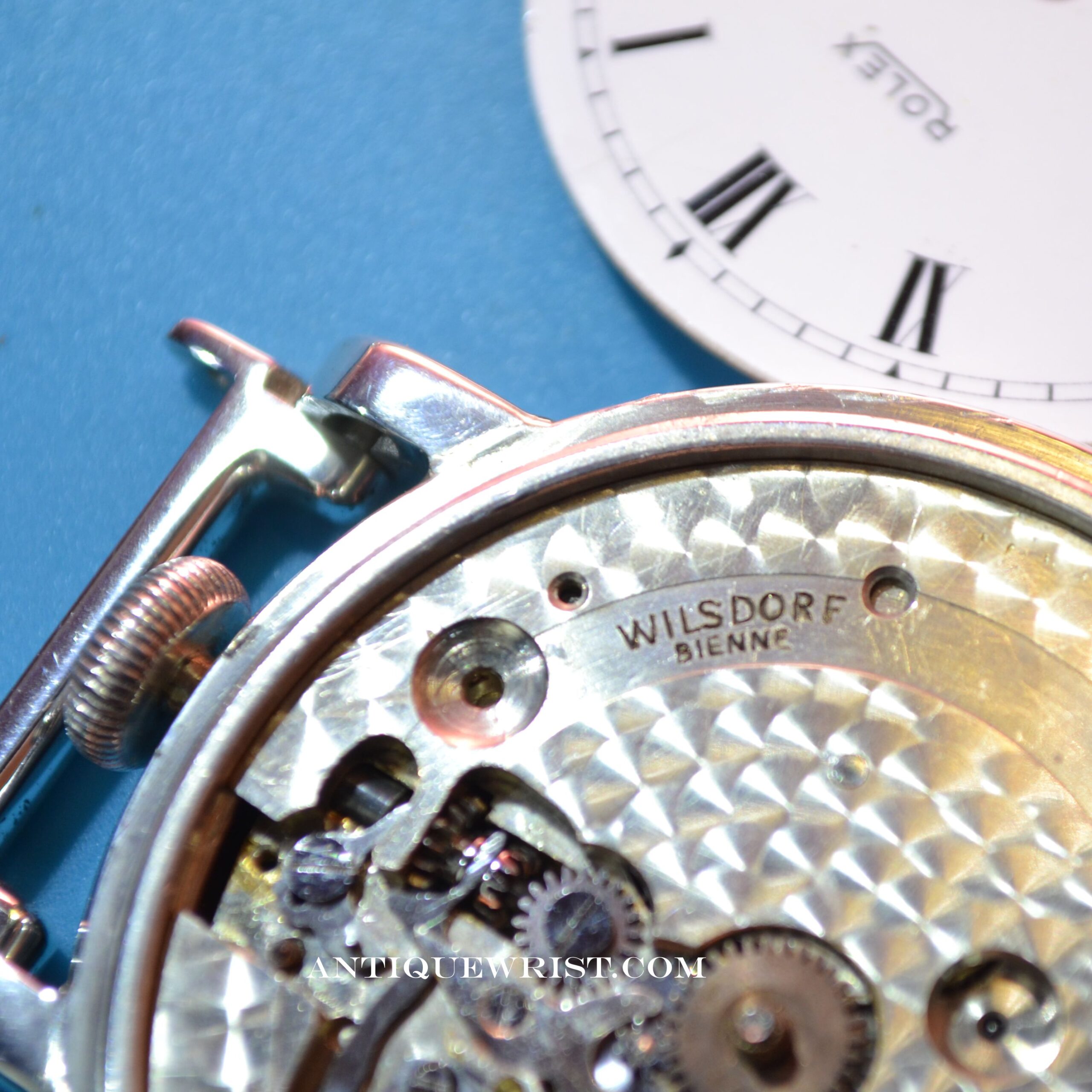 Vintage Rolex Wristwatch 1919 – Silver Case 15 Jewel Chronometer photo 11