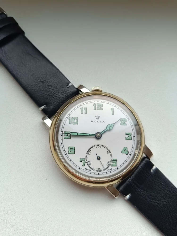 Vintage WW1 RAF Issued Rolex Pilot’s Cockpit Watch (RFC Military Issue)