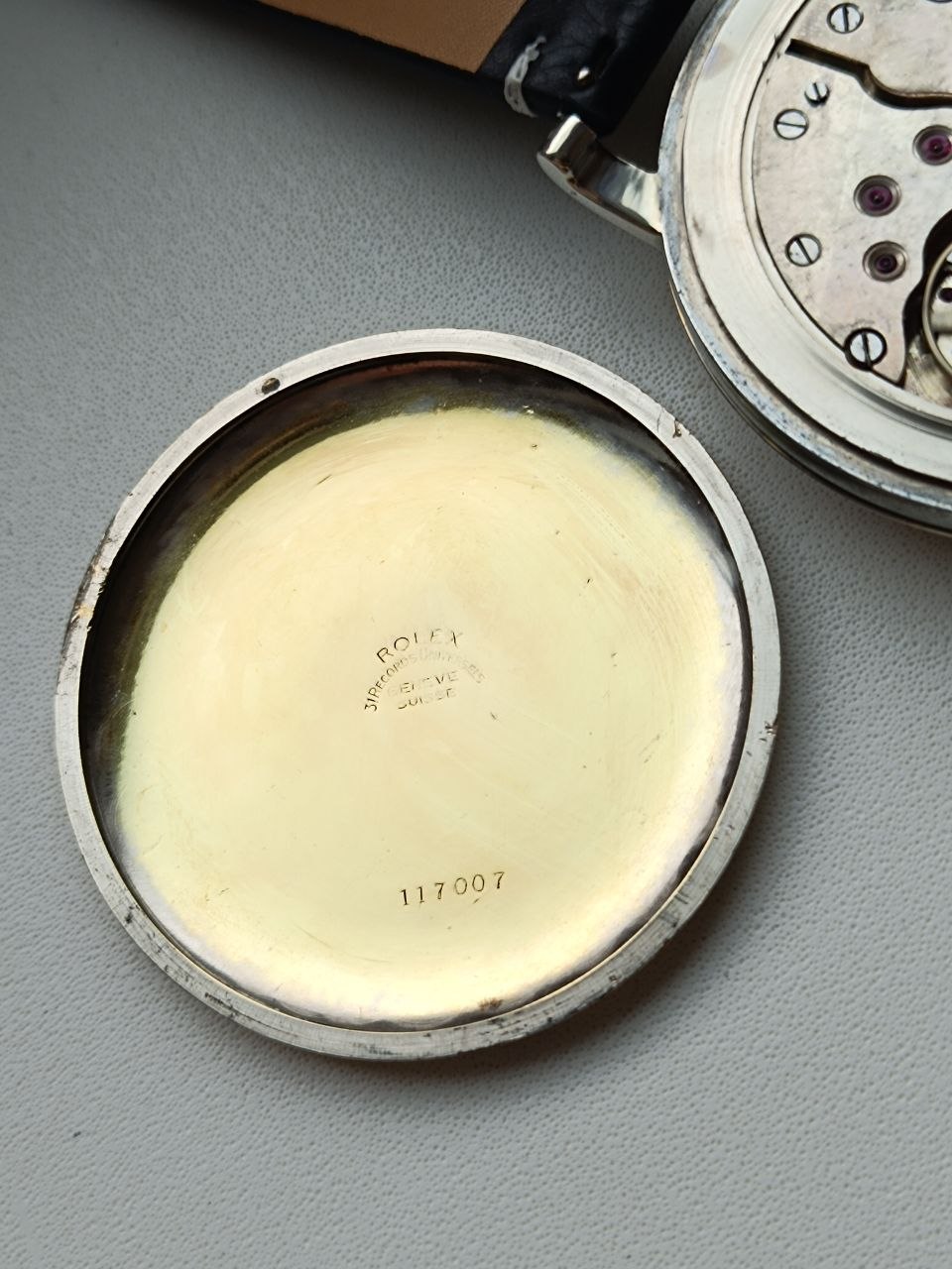 Vintage WW1 RAF Rolex Pilot's Cockpit Watch – RFC Military Issue photo 6