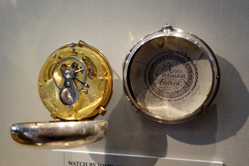 pocket watch — Exhibit in the Clockmakers' Museum - London, UK.