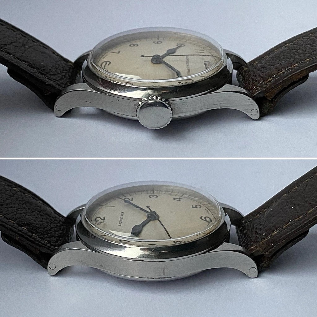 Example of poor quality marriage watch — not our inventory