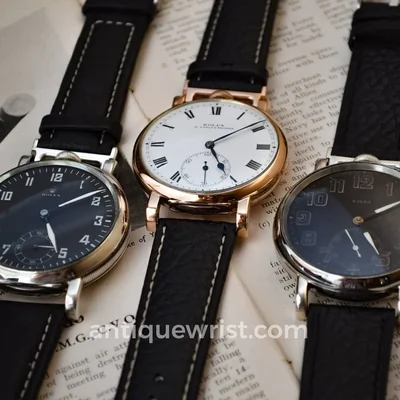 Antique pocket watch converted to wristwatch — AntiqueWrist workshop