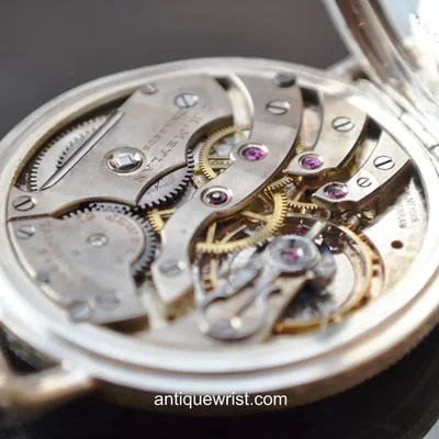 Vintage pocket watch wristwatch — original movement preserved
