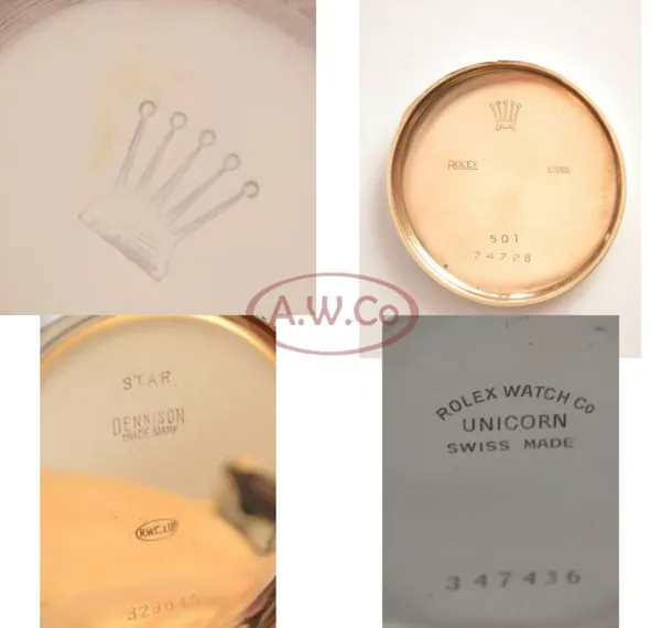 Rolex hallmark reference — 003
