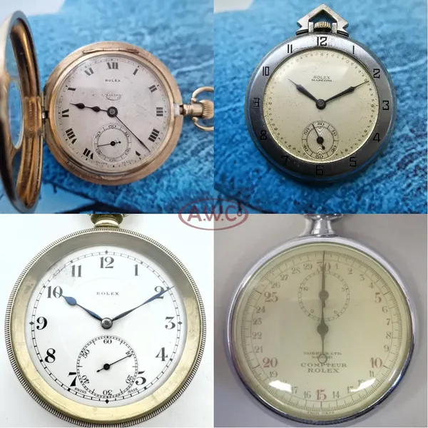 Rolex pocket dial reference — pocket rolex watch dials enamel collage 1