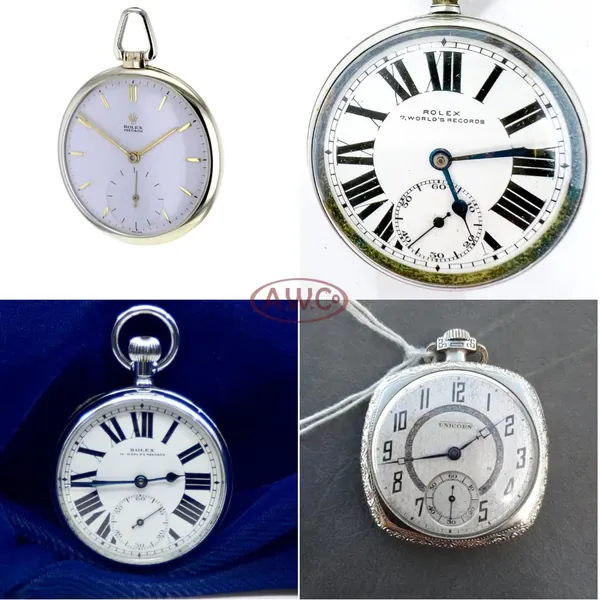 Rolex pocket dial reference — pocket rolex watch dials roman arabic comparsion 1