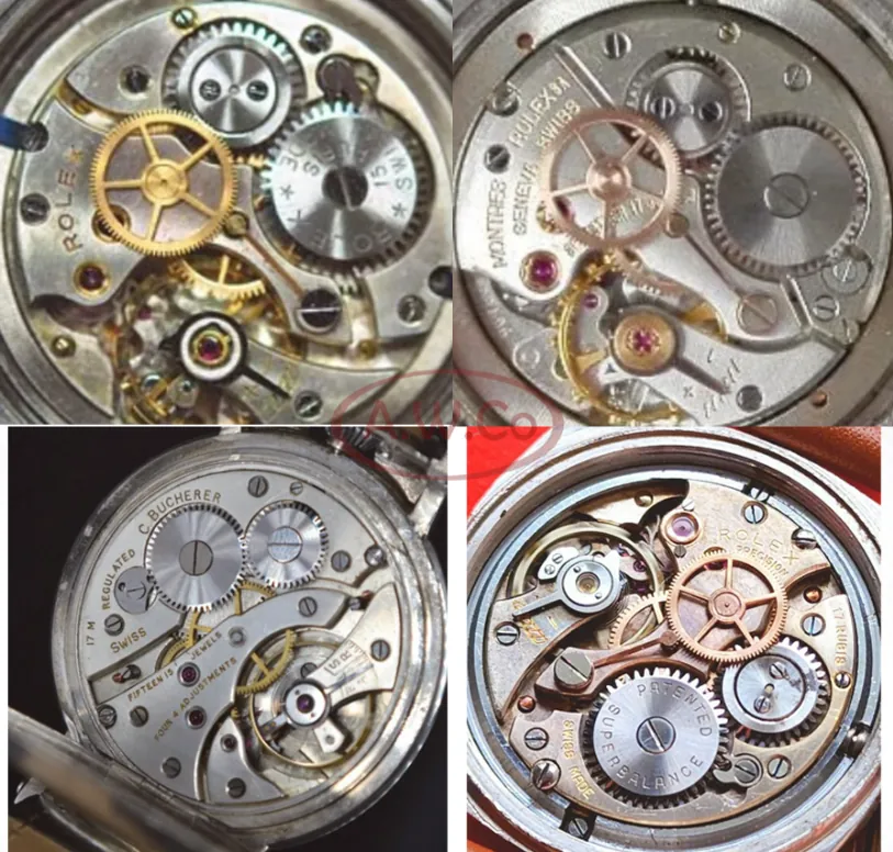 Rolex pocket movement reference 15