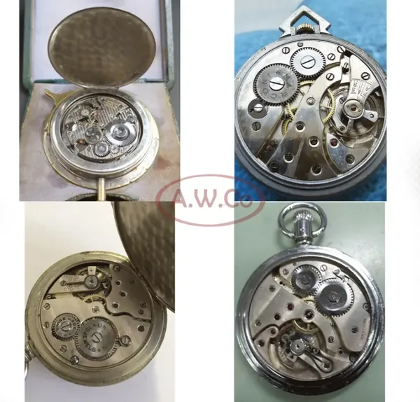 Rolex pocket movement reference — multiple caliber movements