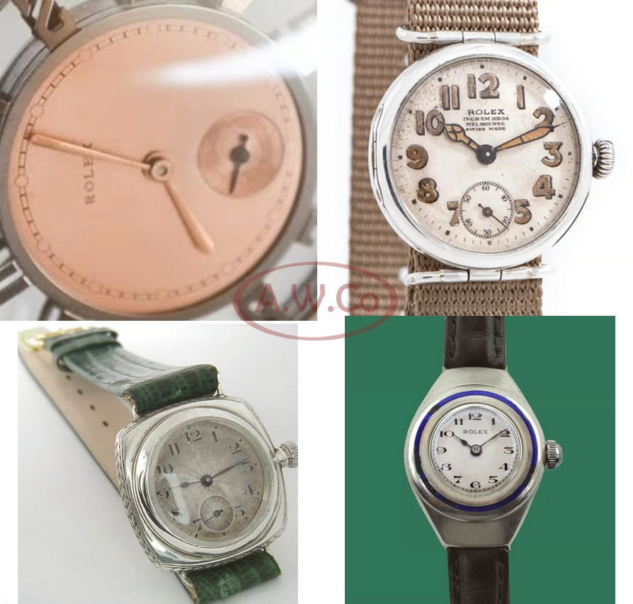 Rolex wrist dial reference 7