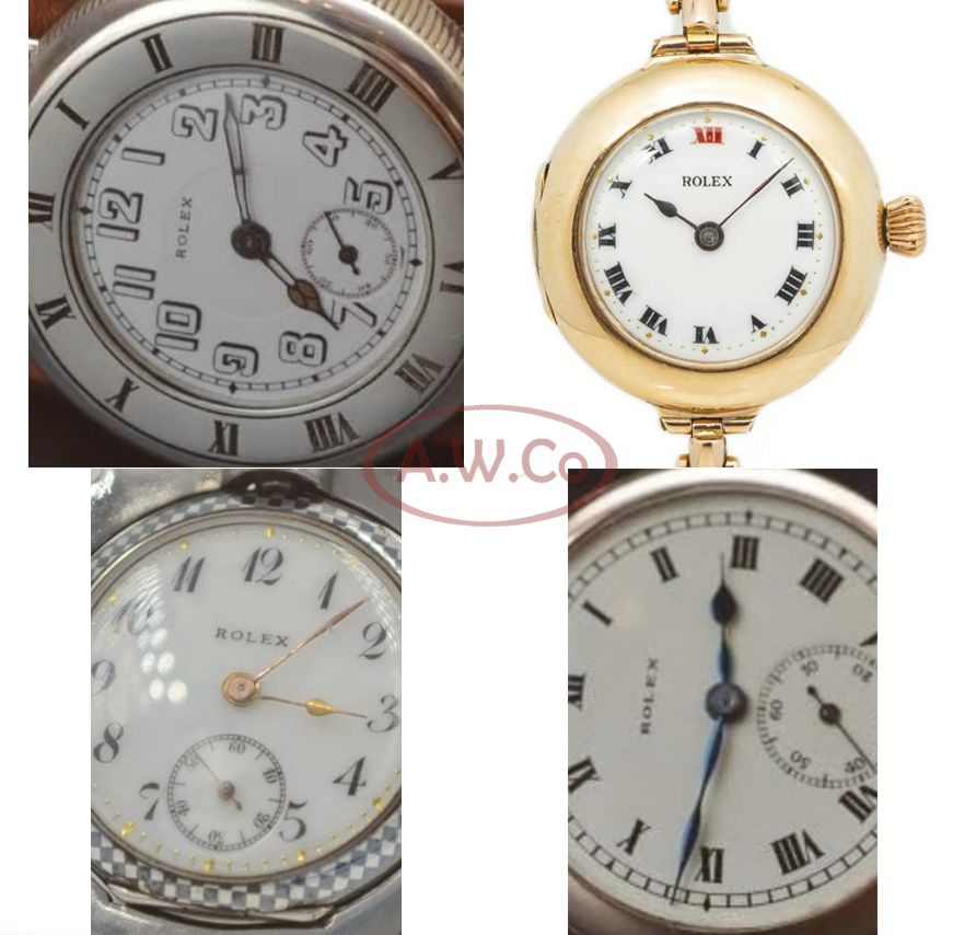 Rolex wrist dial reference 8