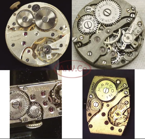 Rolex wrist movement reference — 005