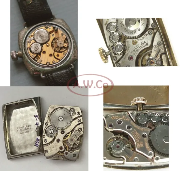 Rolex wrist movement reference — 009