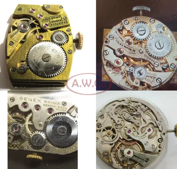 Rolex wrist movement reference — 010