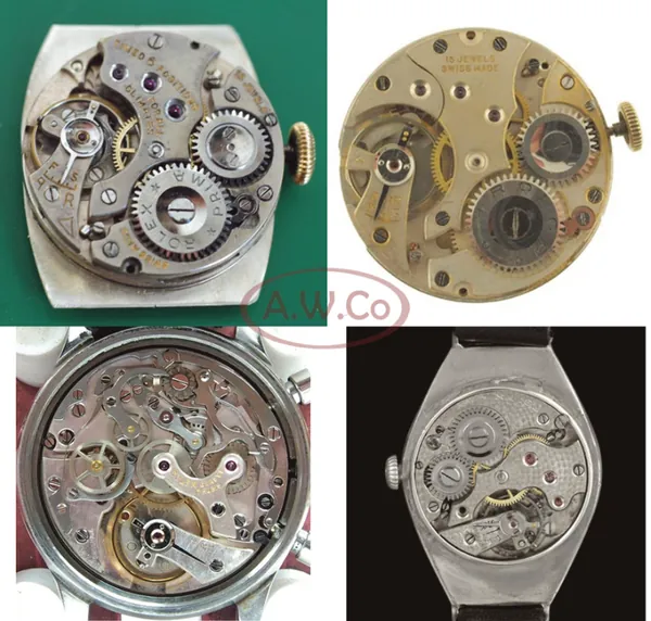 Rolex wrist movement reference — 017